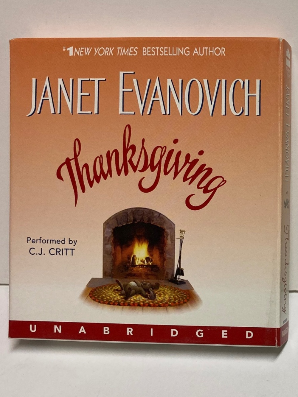 (2) AudioBooks by Janet Evanovich: Thanksgiving and Naughty Neighbor on CD